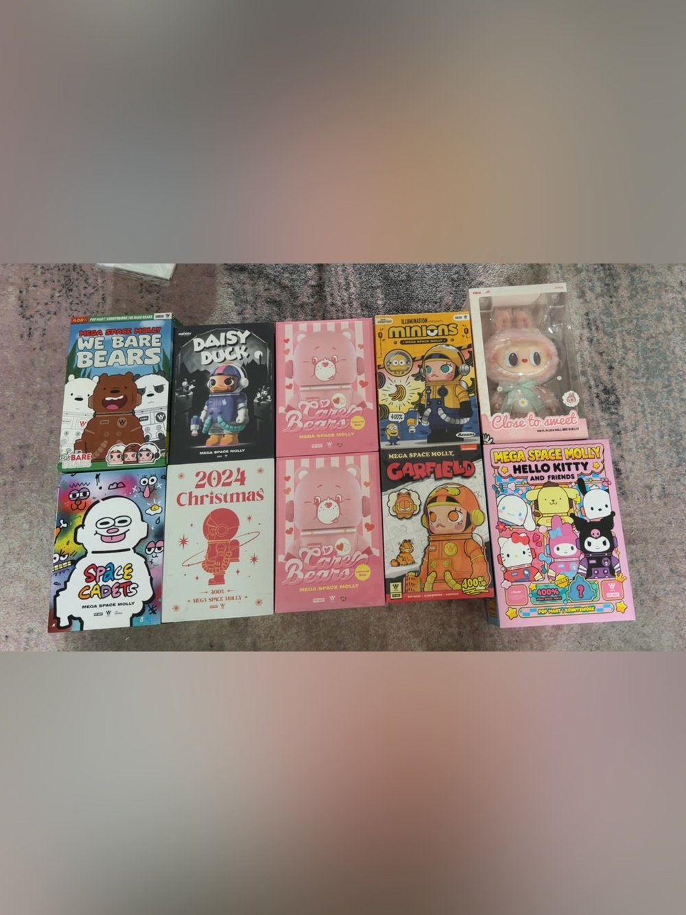 Mega Space Molly & Friends Collectible Toy Bundle